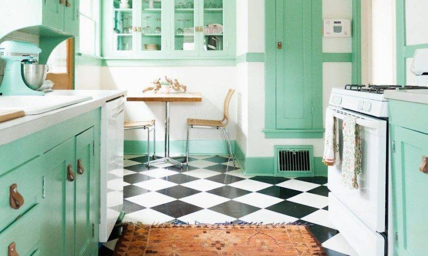 The Best Ways To Incorporate Mint Green Into Your Kitchen