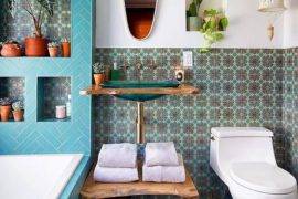 Beautiful Bohemian Bathroom Designs