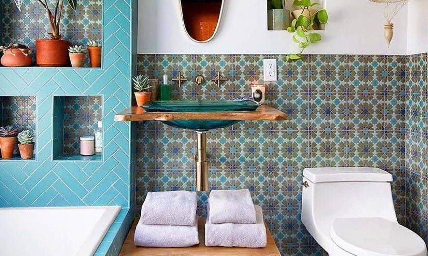 Beautiful Bohemian Bathroom Designs