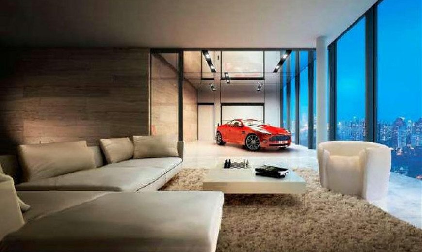 Living Rooms Can Double Up as Parking Lots Too