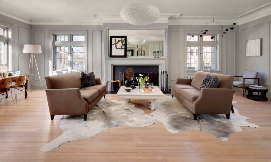 16 Photos Proving Why You Need a Cowhide Rug in Your Living Space