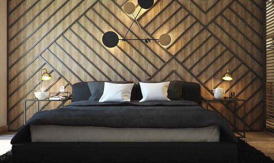 Pattern Craze: Geometric Accent Wall Ideas for the Bedroom