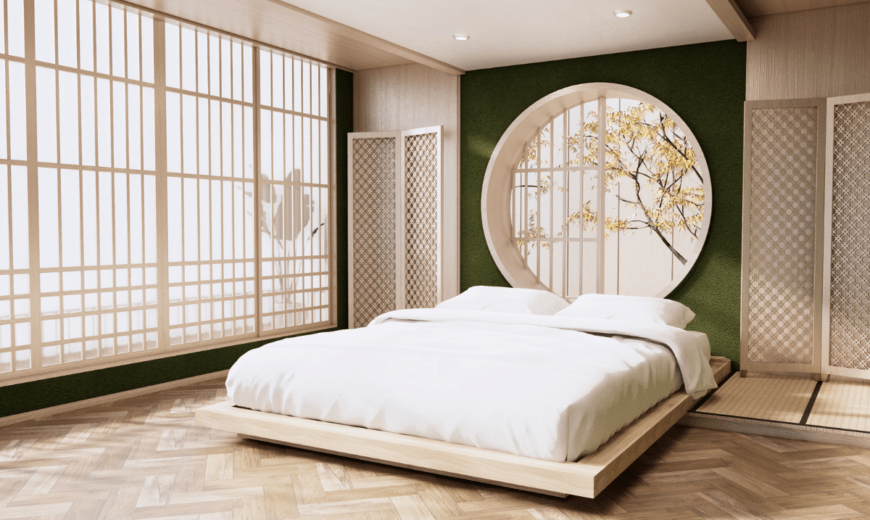 Traditional Japanese-Style Bedroom Designs & Ideas for Minimalists