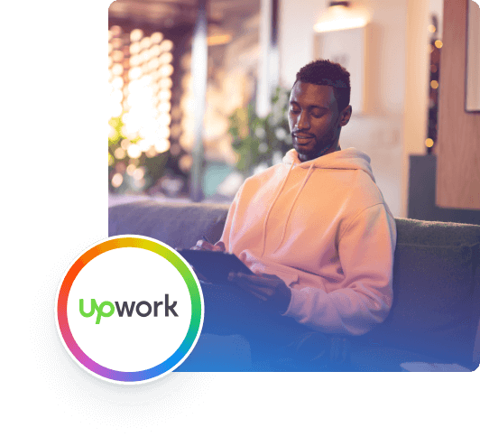 get paid on upwork header